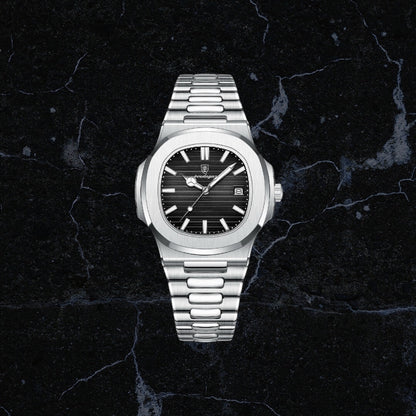 Montre Homme POEDAGAR Quartz Étanche Lumin. Acier Inox