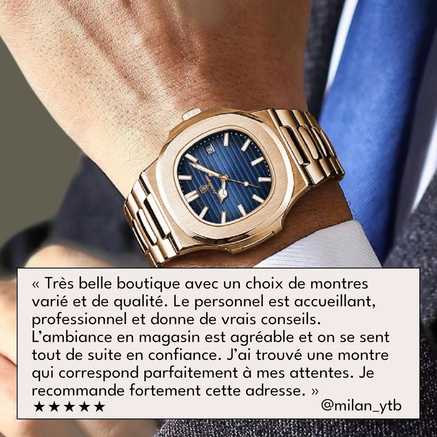 Montre Homme POEDAGAR Quartz Étanche Lumin. Acier Inox