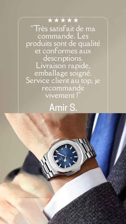 Montre Homme POEDAGAR – Luxe & Étanche