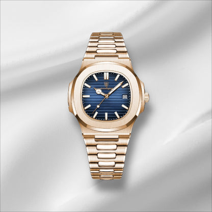 Montre Homme POEDAGAR Quartz Étanche Lumin. Acier Inox